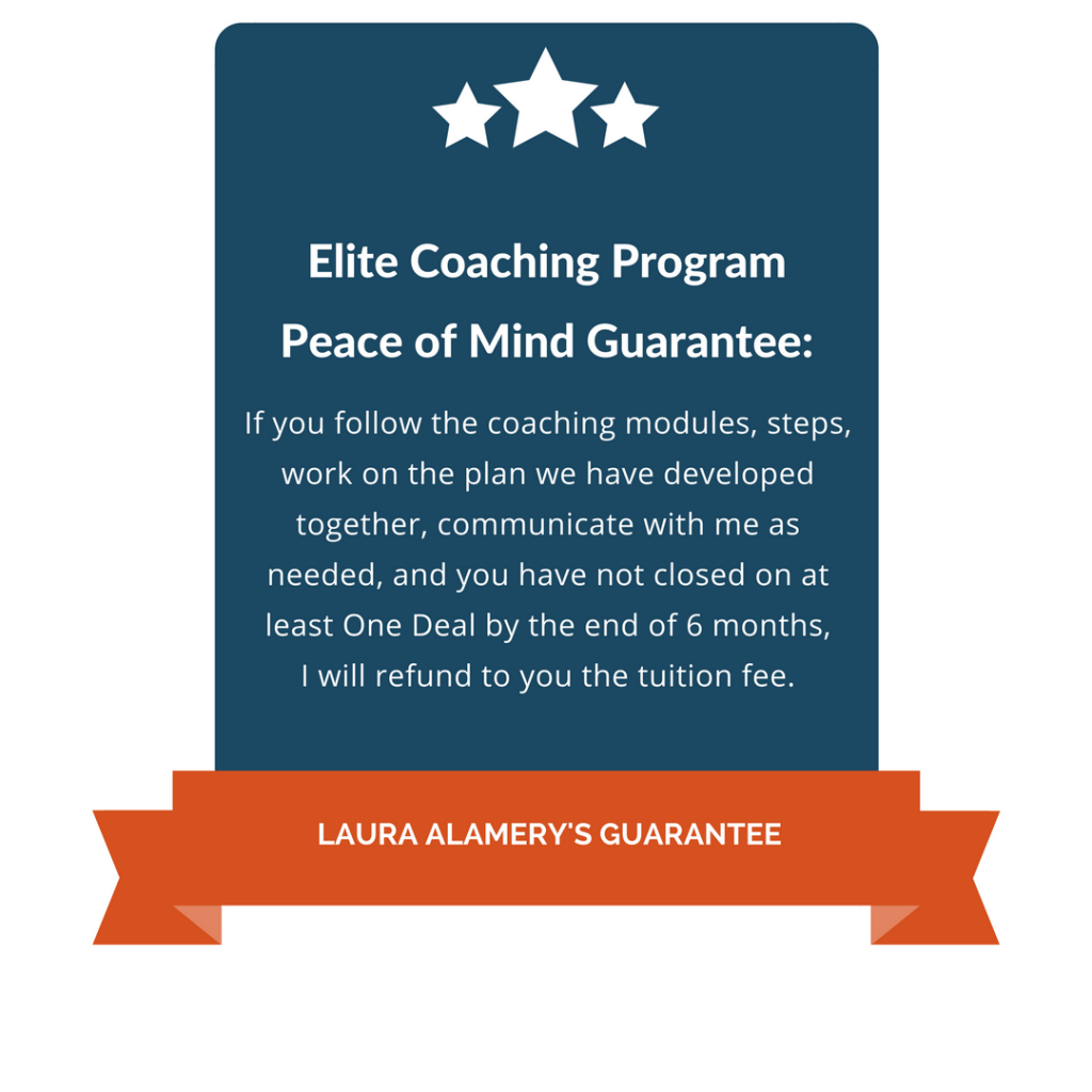 Elite Coaching Guarantee Laura Alamery Elite Coaching Guarantee Laura Alamery